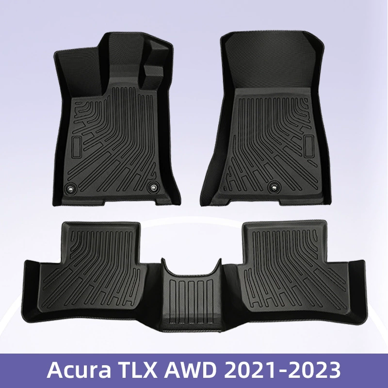 Для Acura TLX AWD топлива 2021-2023 3d круглосуточный TPE коврик багажник коврик