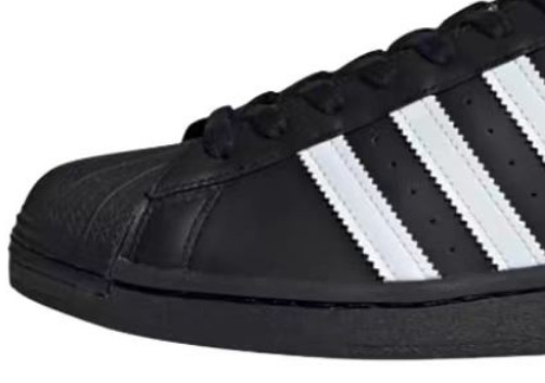 Shell black and white gold label