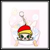 Cartoon acrylic keychain