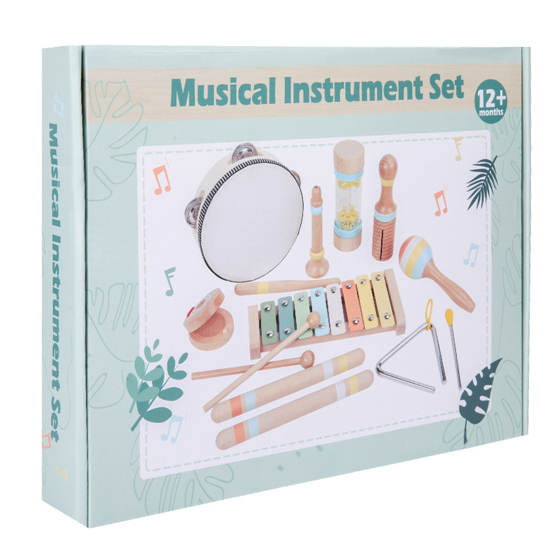 MWSC-Instrumento musical de educación temprana Juego de 9 piezas