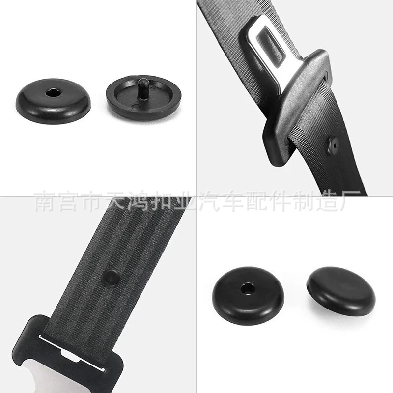 Non-slip universal plastic seat belt, three colors