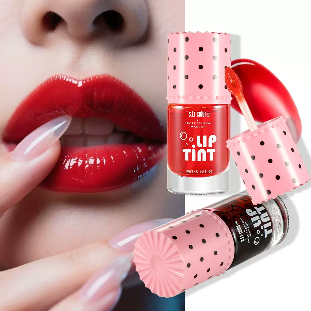 外贸爆款持久轻薄不沾杯防水防汗自然提气色显白染唇液液体唇釉