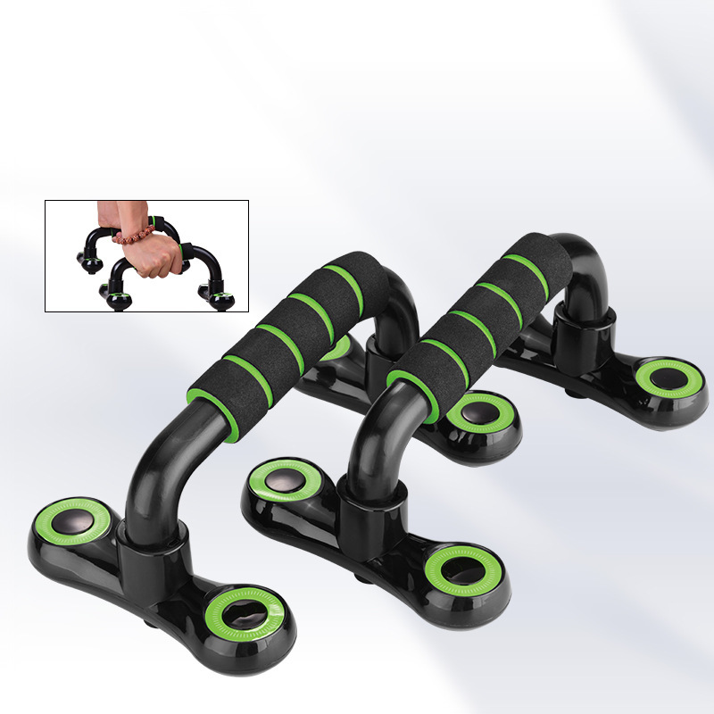 Factory direct cross-border chest expansion and chest muscle training small home fitness I-shaped detachable push-up bracket