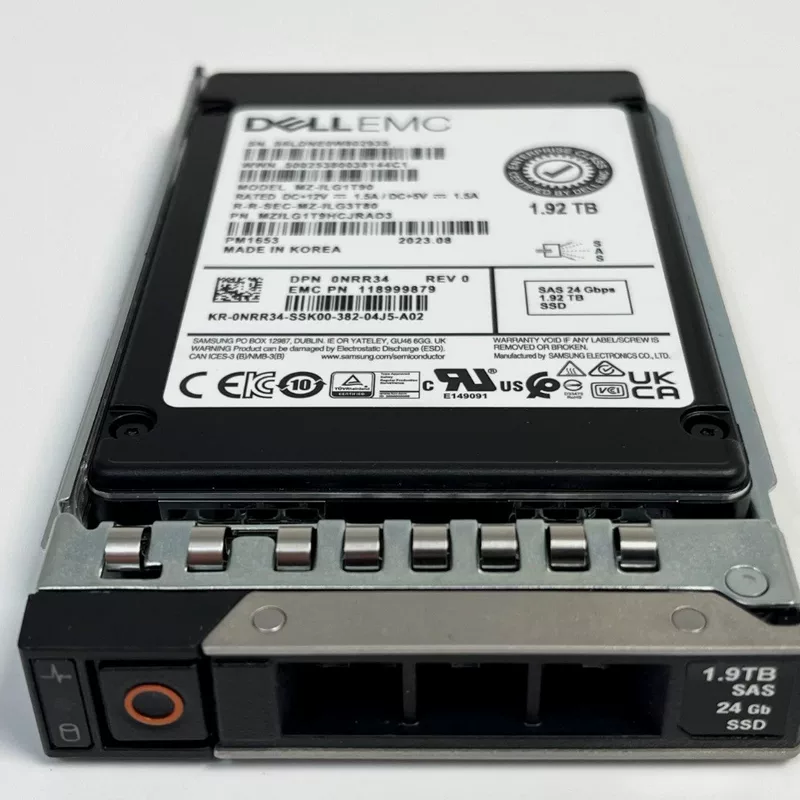 Подходит для DELL PM1653 1.92T 0NRR34 24G SAS MZ-ILG1T90 SSD твердотельный накопитель