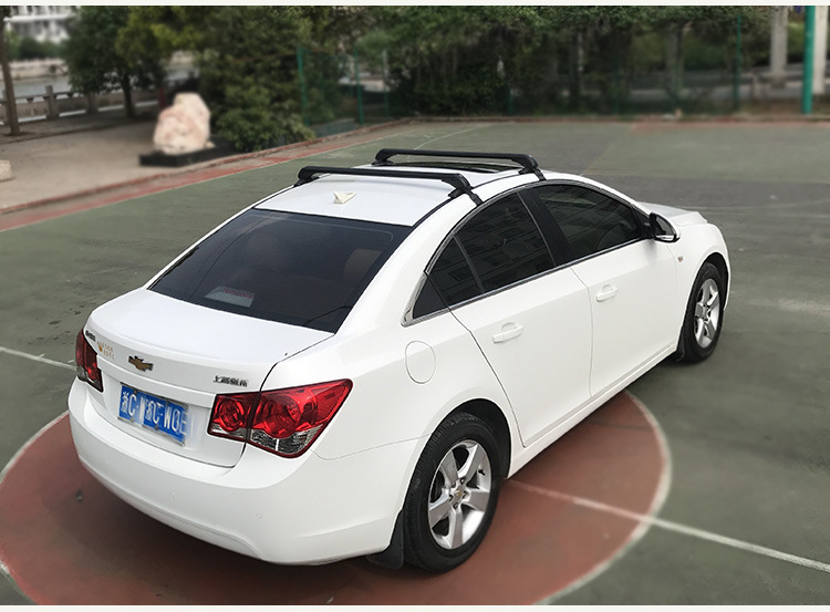 Universal Car Luggage Rack Crossbar Aluminum Alloy Sedan Mpv Pickup Truck Roof Rack Beam Travel Rack Wholesale