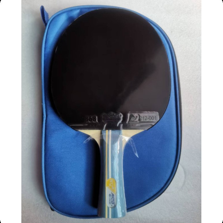 DIY Galaxy Pure Wood Base N12 Horizontal Blade Long Handle Double Reverse Adhesive Beginner Type Double-Sided Hercules