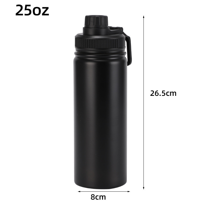 Transfronterizo 304 acero inoxidable espacio hervidor de vacío de doble capa taza de aislamiento de vacío de gran capacidad taza de agua deportiva portátil al aire libre al por mayor image 10