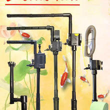 金利佳鱼缸超静音过滤器三合一养鱼增氧泵小型上过滤循环泵潜水泵