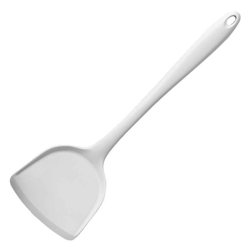 Pala de silicona, sartén antiadherente, pala especial para cocinar, cuchara con fugas, juego de utensilios de cocina, espátula de silicona de grado alimenticio resistente a altas temperaturas