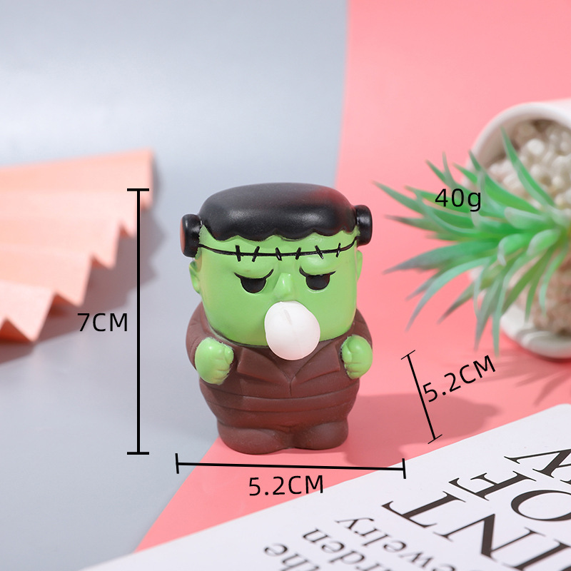 Halloween green monster