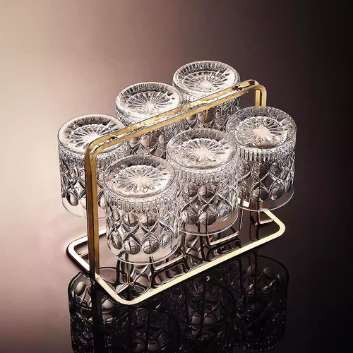 High-looking wine glass, creative glass beer glass, home cup set, European style internet celebrity bar foreign wine glass