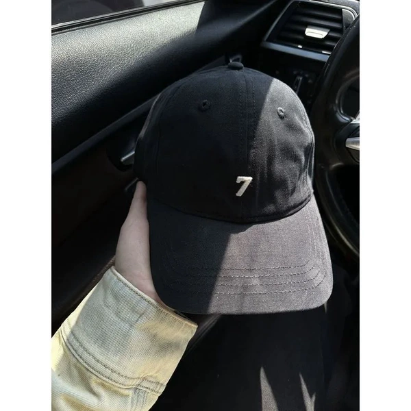 Black baseball cap