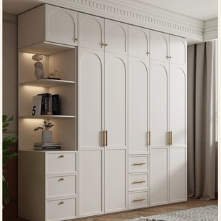 Light French Wardrobe Bedroom Home Desk Dresser Integrated Storage Cabinet Small Apartment Economical New Product
