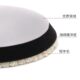 Car beauty short wool polishing disc 34567 inch polishing self-adhesive beveled wool ball waxing polishing wheel