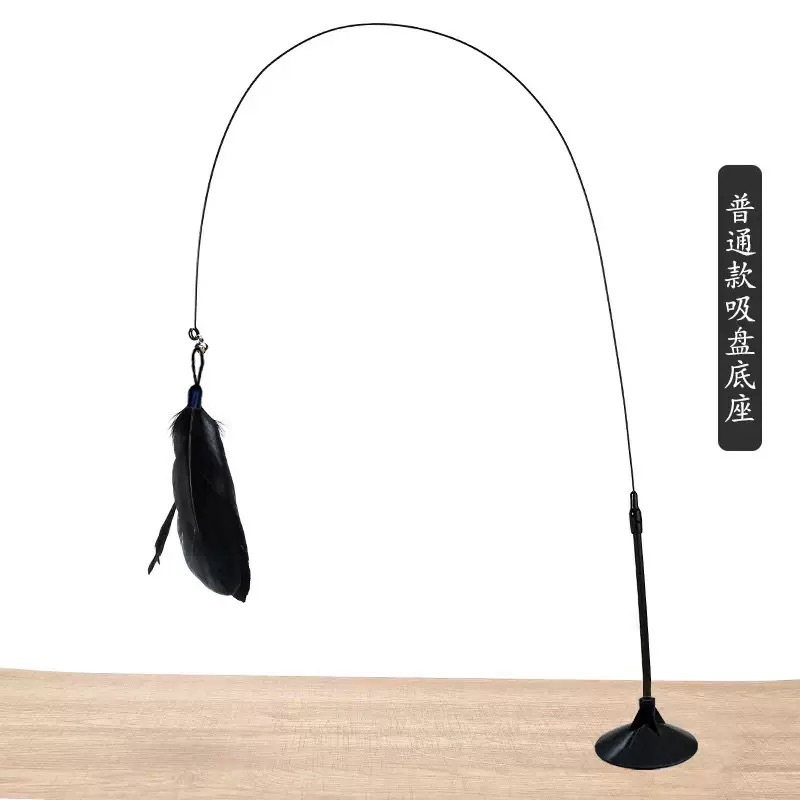 일반 흡입 컵 + 검은색 깃털