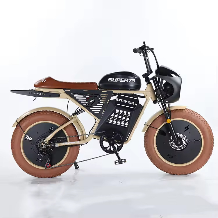 South Korea's Super73 Same Electric Bicycle Beach Snow Off-Road Adult Student Mountain Power-Assisted Battery Car