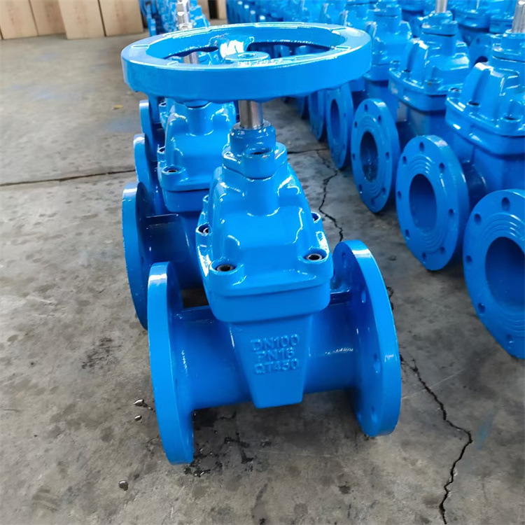 DN100大体璋玛体弹性座软密封闸阀 z45x-16Q通径暗杆闸阀批发