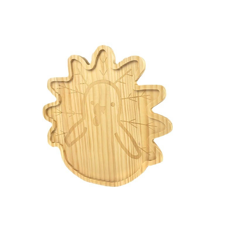 Pallet de madera Día de Acción de Gracias Pallet de regalo Party Snack Pallet de bambú Pallet de almacenamiento de dulces