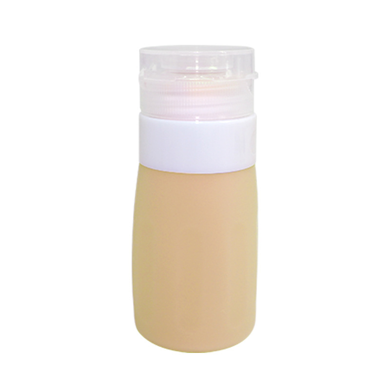 Extrusión de silicona botella de embalaje portátil para productos de cuidado de la piel loción champú de baño botella de embalaje conjunto de viaje