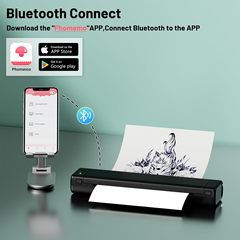 Phomemo cross-border portable mini printer wrong title thermal printer office printing tattoo A4 printer