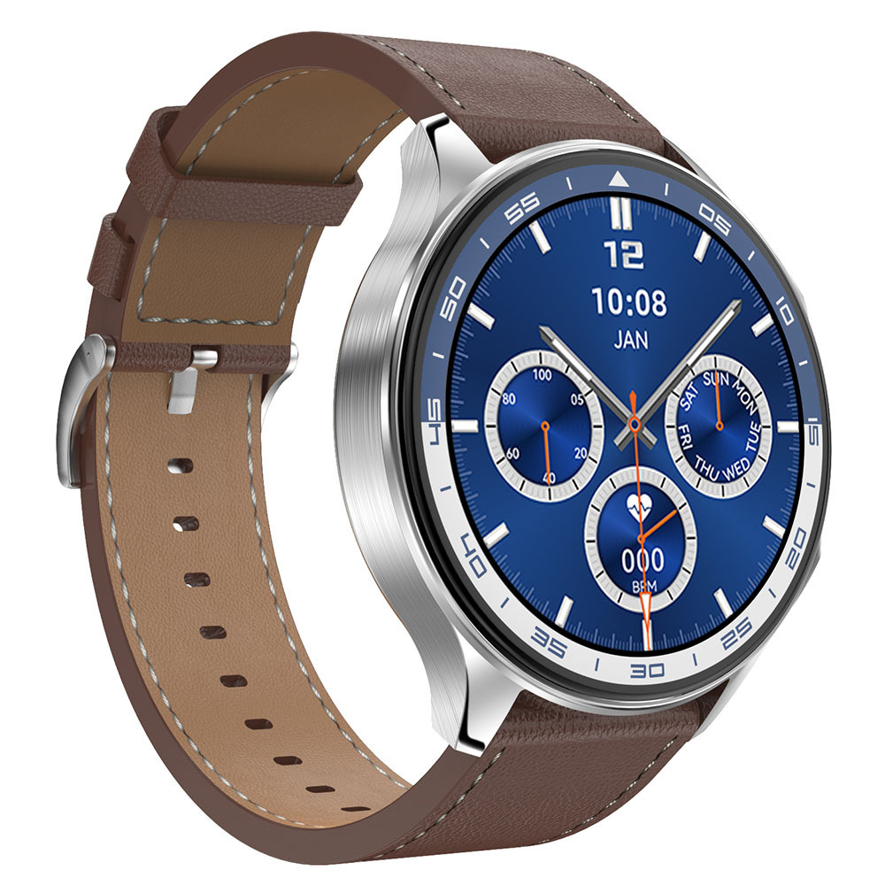 DT Watch X reloj inteligente Bluetooth llamadas AMOLED pantalla redonda frecuencia cardíaca presión arterial oxígeno salud reloj deportivo