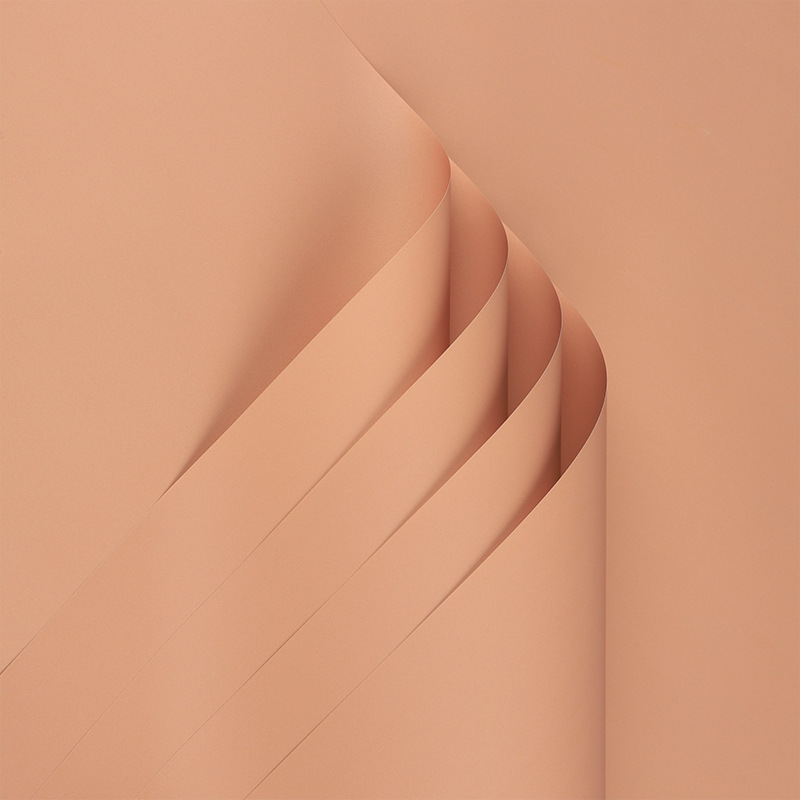 Macaron extra grueso 8 filamentos película perlada papel pionero al por mayor película perlada impermeable floral papel de envoltura de flores papel de embalaje de ramo