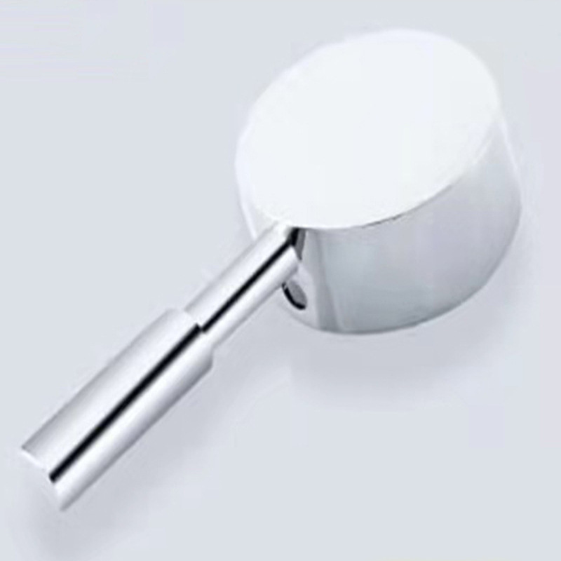 Bathroom shower alloy electroplating handle basin vegetable basin mixing valve switch simple hot and cold handle