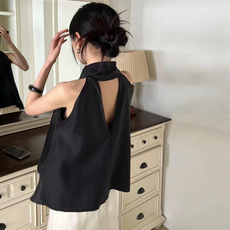 Size Has Been Updated French Retro Elegant Elegant Versatile Simple Western Fashion Niche Design Vest
