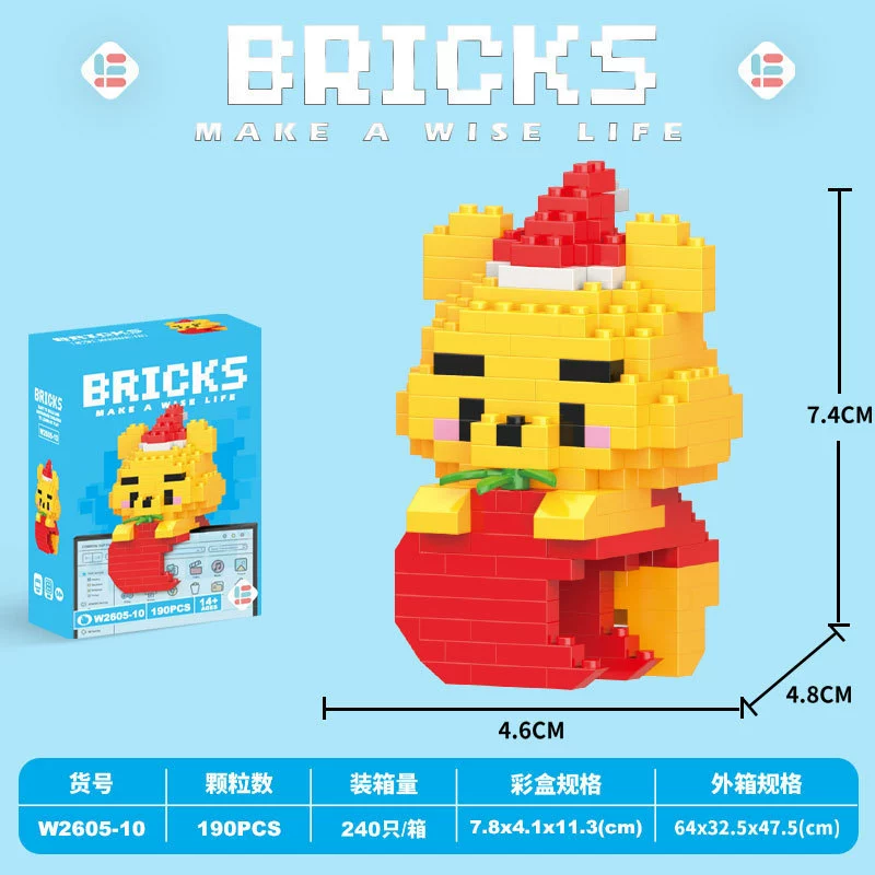 Mini Building Cartoon Doll (Lego) Constructor Toy, Assorted Models, 20–233 pcs, Gift