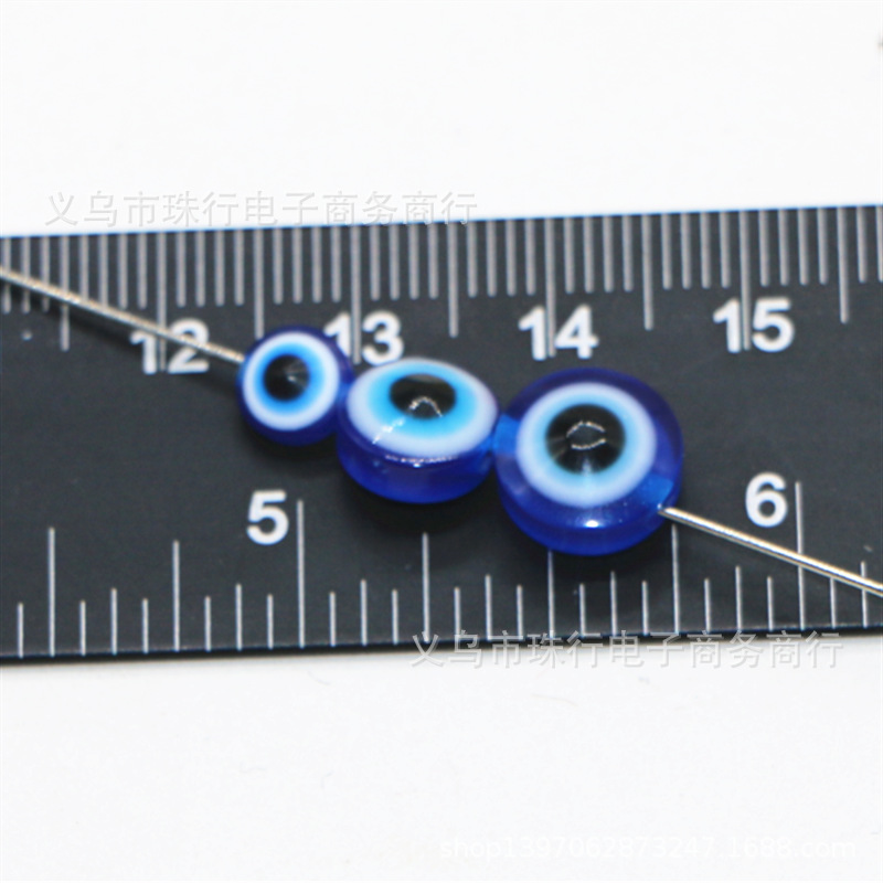 Perlas de ojos planos de resina 6-10MM, accesorios DIY al por mayor
