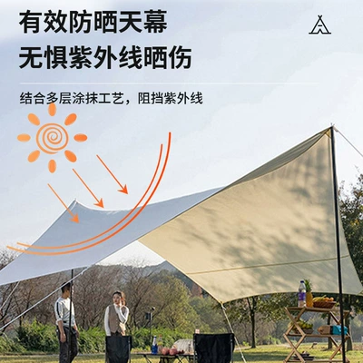 Avtomobil yan çətirləri Wholesale Camping Tent Sunshade Sail