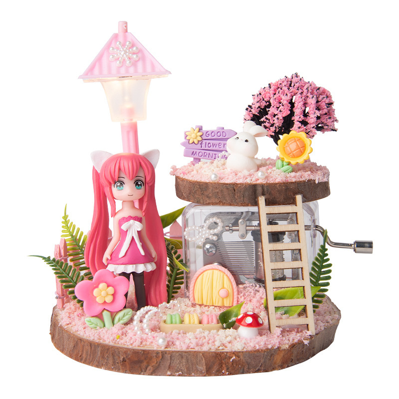 女の子 DIY 手作りクリーム接着剤材料パッケージギフトボックスセットクリエイティブ手作りショップ教育屋台おもちゃ卸売|undefined