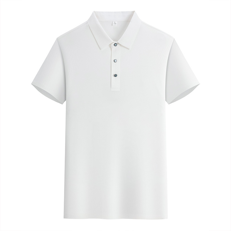 Waffle Seamless Cool feeling camisa cuello no deformación cultural camisa publicidad camiseta ropa de trabajo logotipo personalizado