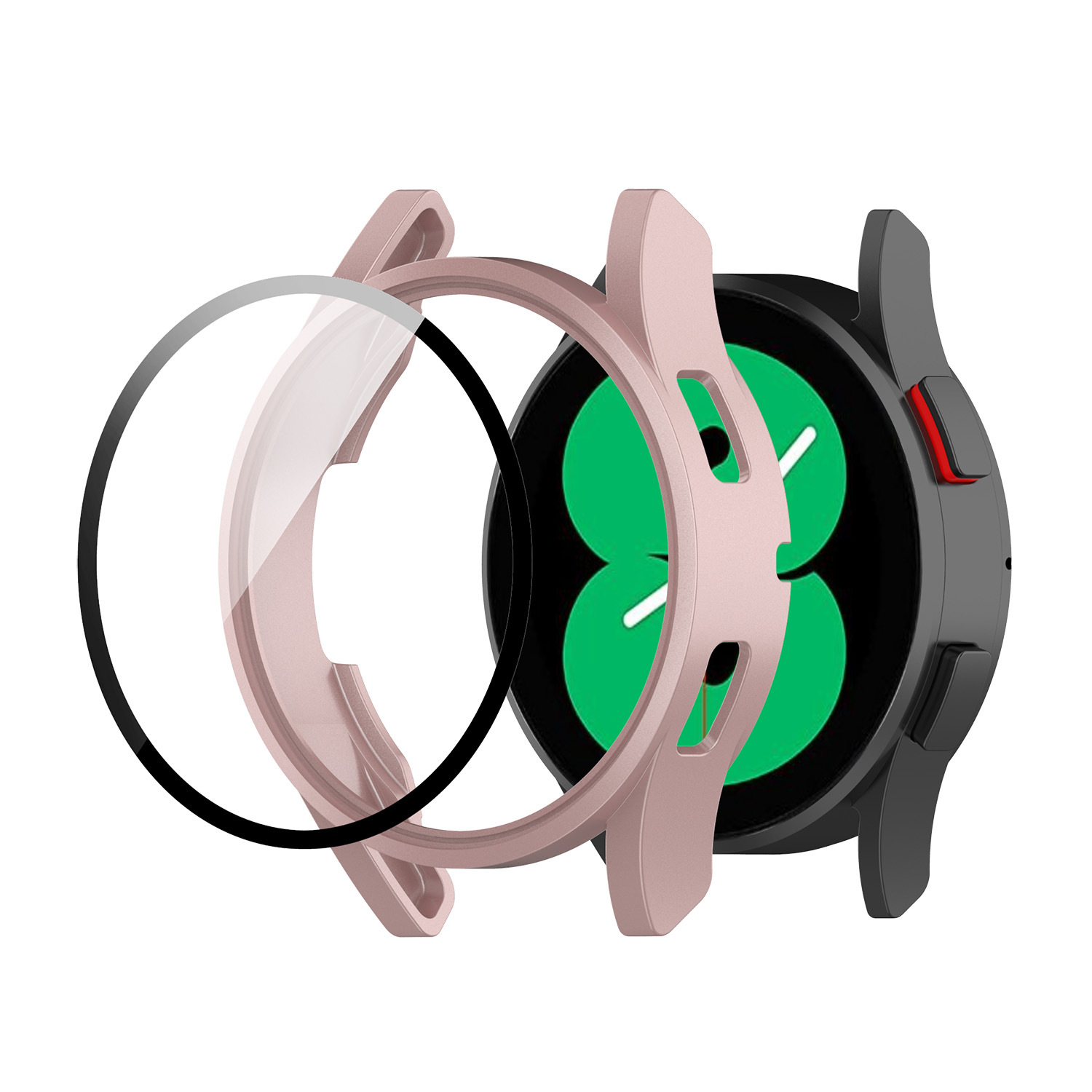 Applicable to Samsung galaxy watch FE integrated case R861 watch tempered film protective case undefined