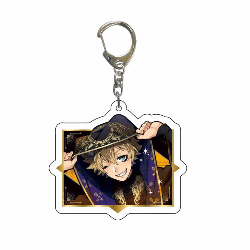Acrylic keychain, backpack accessory, (Physicals)