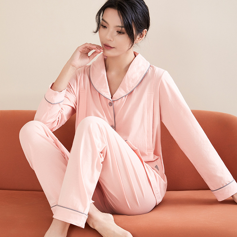 Maternity Lycra Cotton Breathable Sweat-Absorbent Postpartum Clothing, Suitable for Breastfeeding before and after Childbirth, Pajamas, Loungewear, Japanese and Korean Style Maternity Lycra Cotton Breathable Sweat-Absorbent Postpartum Clothing, Suitable for Breastfeeding before and after Childbirth, Pajamas, Loungewear, Japanese and Korean Style