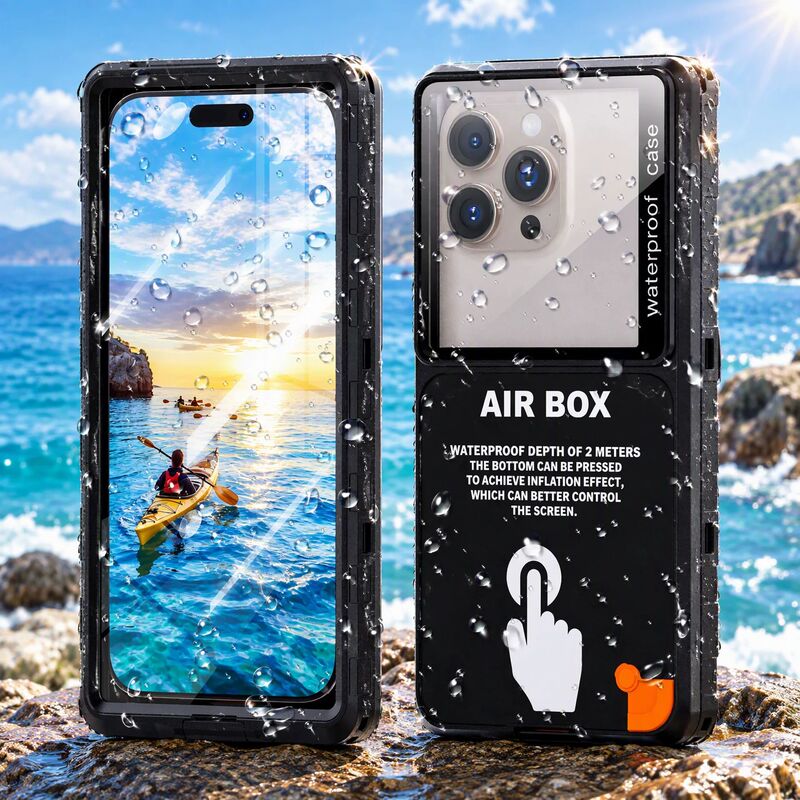 Universal Diving Phone Case 6.9inch for Outdoor Waterproofing, Full Coverage, Touch Screen Compatible, Suitable for Apple, Samsung, Huawei Protection