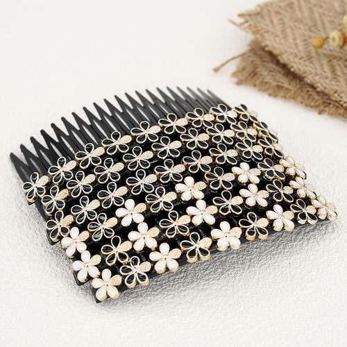 Broken hair artifact, seamless upside-down comb, bangs hair comb, hairpin, back of head, headdress, flower hair accessories, wholesale jewelry