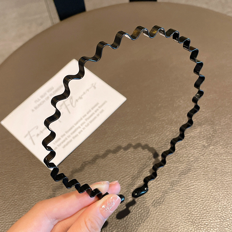 Brazo de cabello para mujeres 2025 nuevo deporte de verano onda invisible brazo de cabello de presión de cabello de cabello