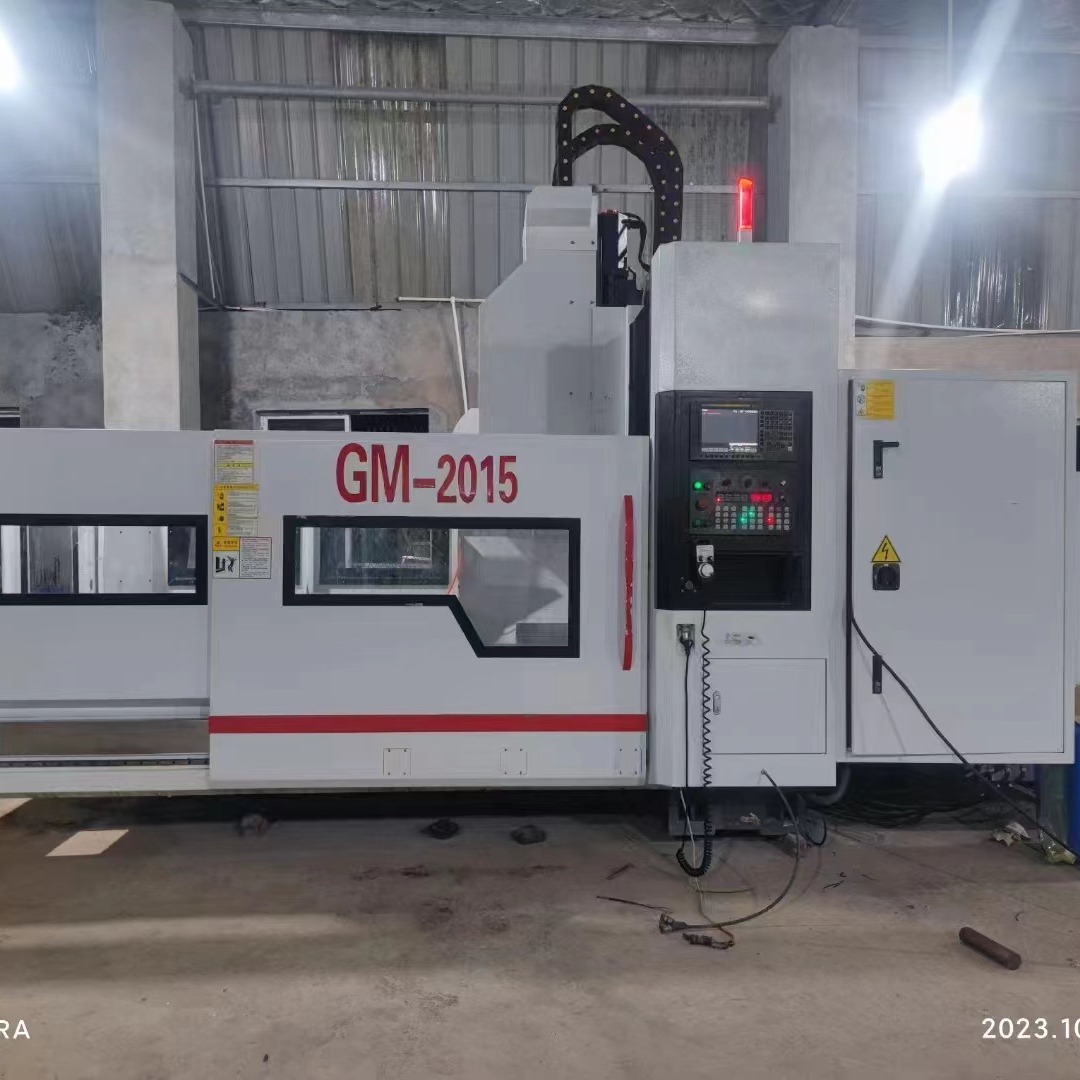 出售二手巨高VL-2015H龙门加工中心发那科Oi-MF PlusBT40主轴