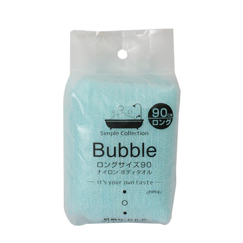 352AAC exported to Japan, hot-selling bath towel, bath foaming network, comfortable bath towel 30*90cm