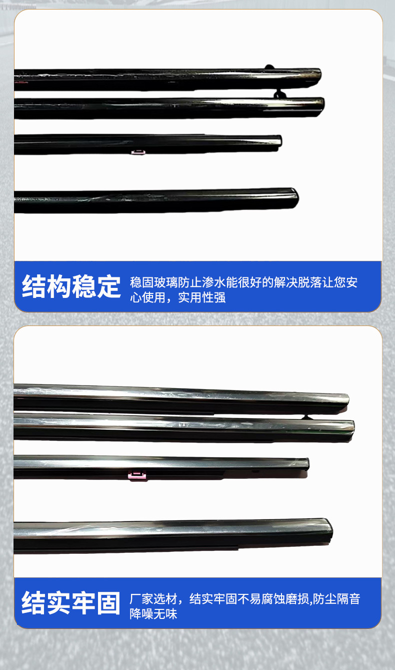 Odyssey Outer Pressure Strip Car Glass Water Cutting Strip 72410/72450-T6A-A01 Car Sealing Strip
