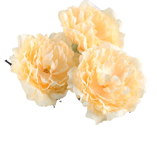 Simulated peony flower head Mid-Autumn Lantern Festival lamp flower accessories kindergarten background wall wedding room birthday party decoration artificial flowers