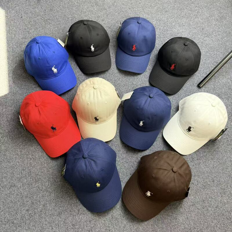 New Trendy Embroidered Pony Washed Baseball Cap Unisex Casual Travel Versatile Fashion Sunshade Duckbill Cap