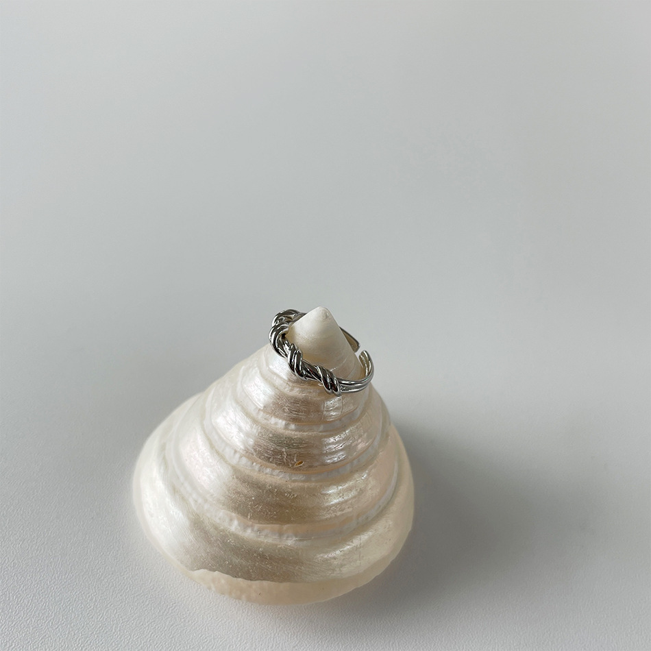 Fashion Geometric Copper Plating Open Ring