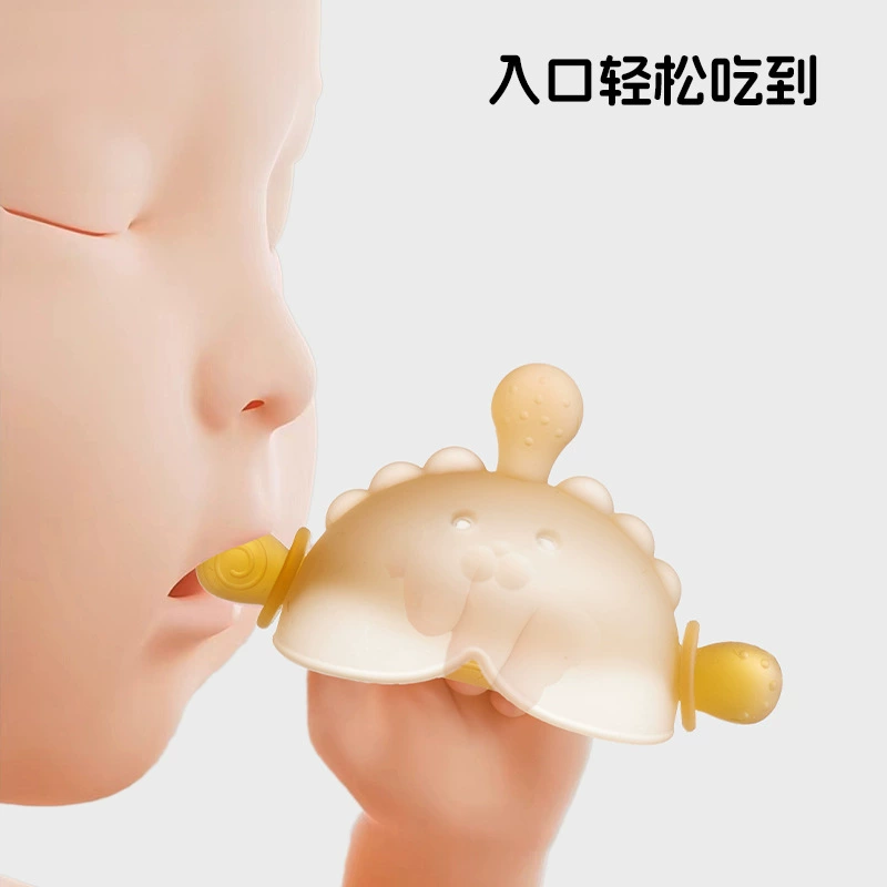 Children's silicone teether, ３-6-12 month