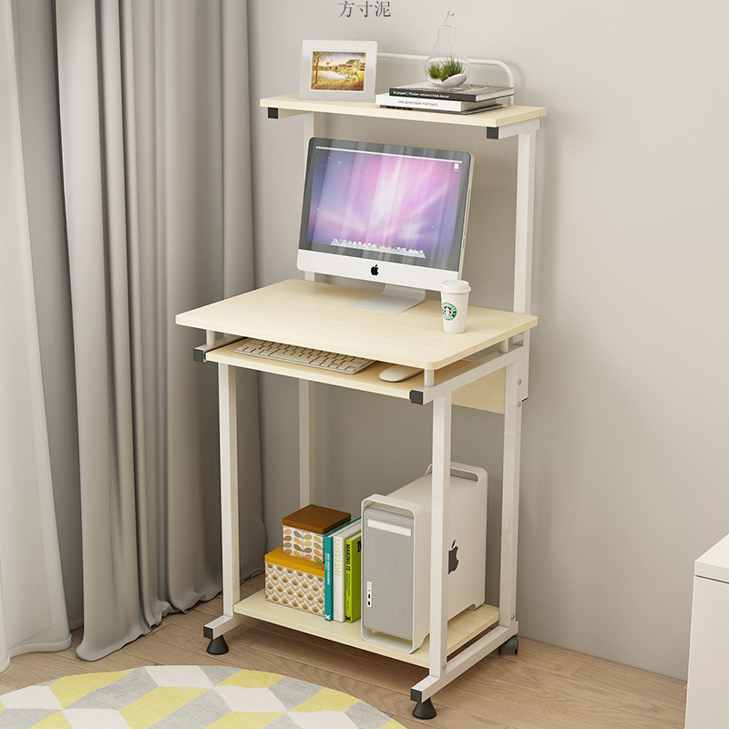 Desktop Computer Desk Home Simple Economical Student Bedroom Desk Bookshelf Combination Space-saving Simple Small Table Desktop Computer Desk Home Simple Economical Student Bedroom Desk Bookshelf Combination Space-saving Simple Small Table