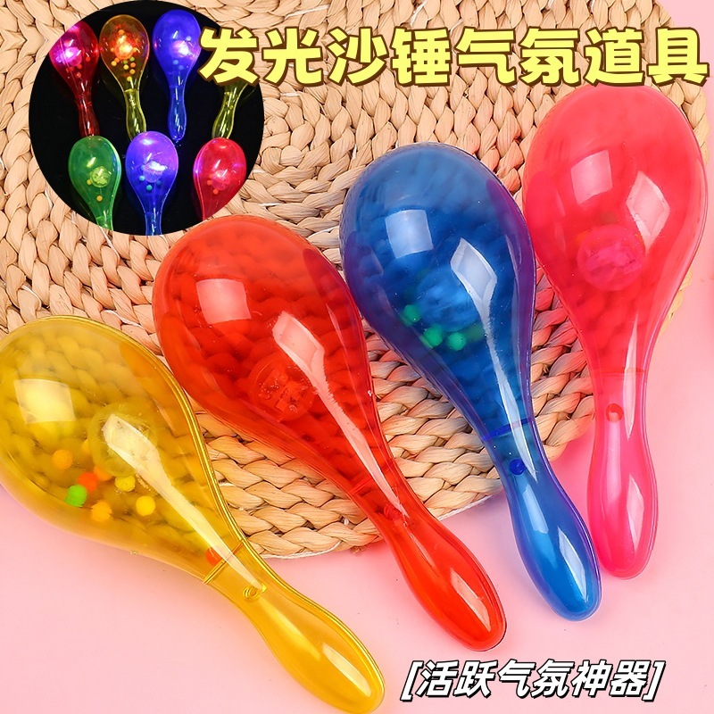 Luminous Hammer Bat Rattle Sound Hammer Bat Hammer Bat Concert Hot Selling Activities Factory Outlet