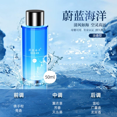 aluminum alloy car perfume Cologne | Car Perfume Aromatherapy - 50ml-perfume-blue-ocean