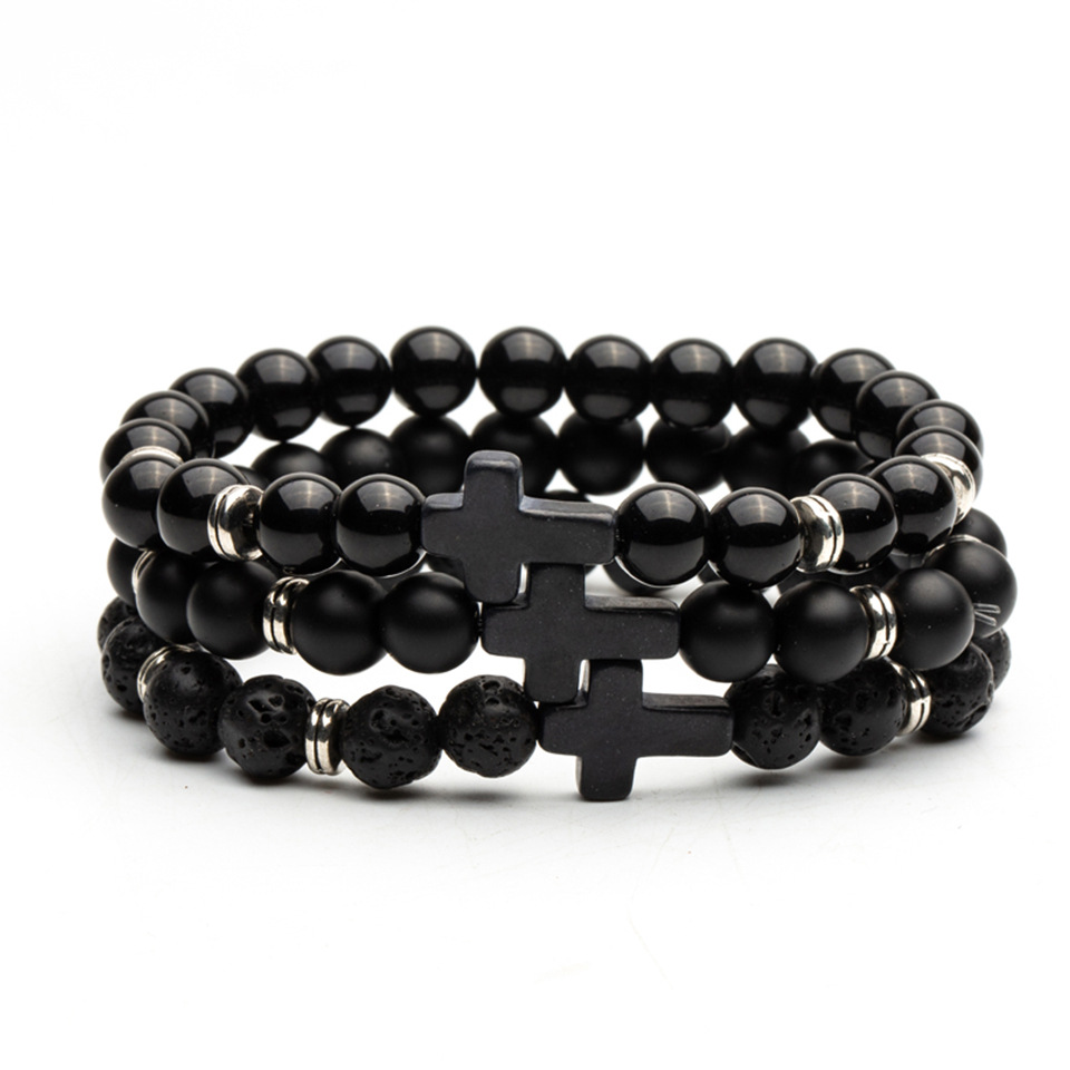 Fashion Cross Bracelets display picture 1